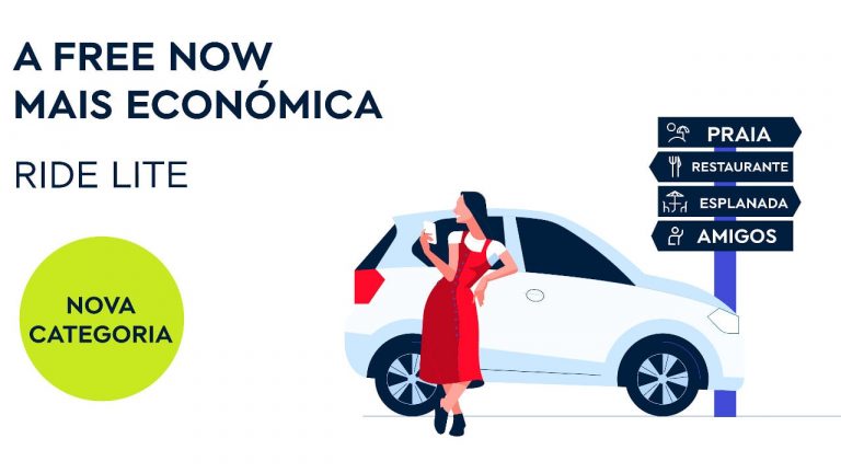 A Free Now ficou mais económica para os clientes