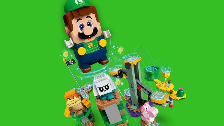 LEGO Super Mario diz “Olá” ao Luigi