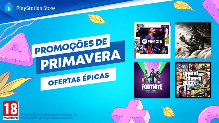 Os descontos de primavera chegaram à PlayStation Store