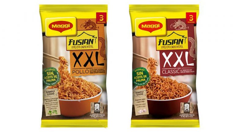 Os Noodles da Maggi chegaram em formato XXL