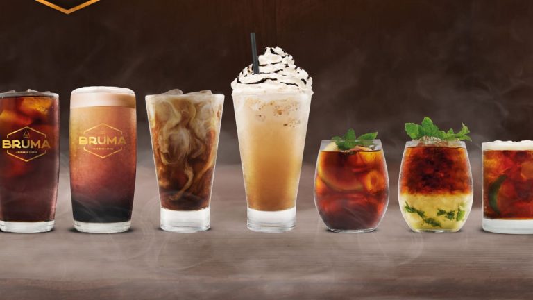 Bruma. O novo café frio da Delta Cafés pode ser apreciado de duas formas distintas