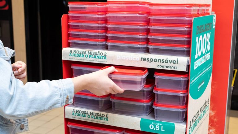 Já se pode levar caixas herméticas para compras nos balcões de atendimento de charcutaria e take away do Continente