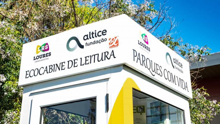 A primeira microbiblioteca sustentável do país foi inaugurada em Loures