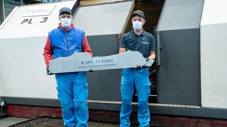 MSC Euribia vai ser o navio mais avançado ambientalmente da companhia até à data