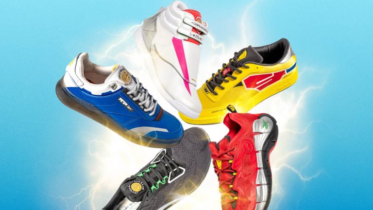 Reebok apela aos anos 90 e lança calçado dos Power Rangers