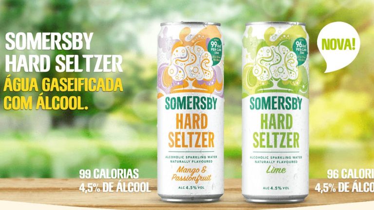 Somersby Hard Seltzer é a mais recente bebida de água com álcool e aromas no mercado