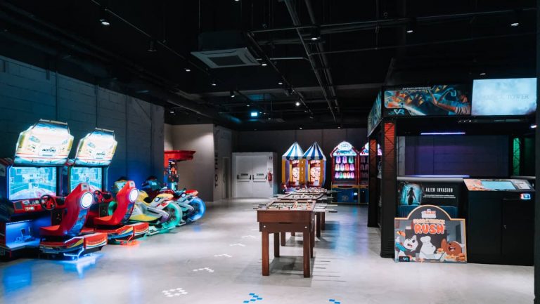 O novo espaço do NorteShopping é dedicado aos jogos arcade e à realidade virtual
