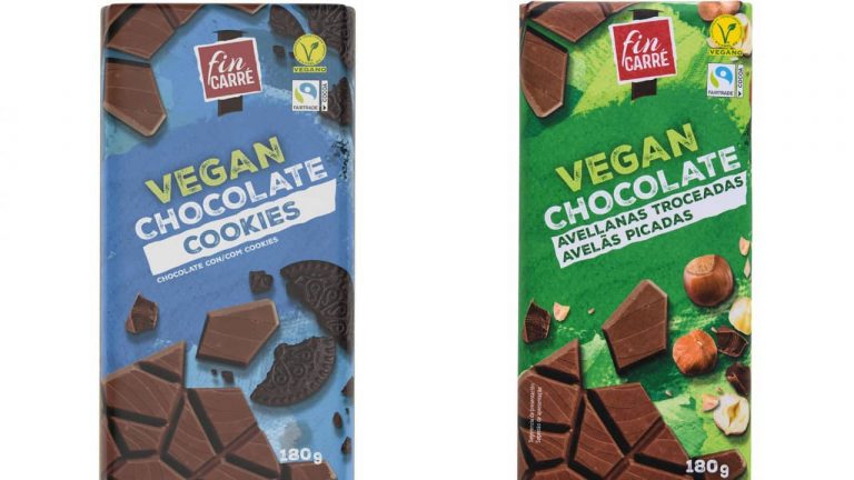 Chegaram os primeiros chocolates certificados vegan do Lidl