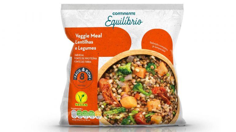 Continente tem três novas refeições vegan nas lojas