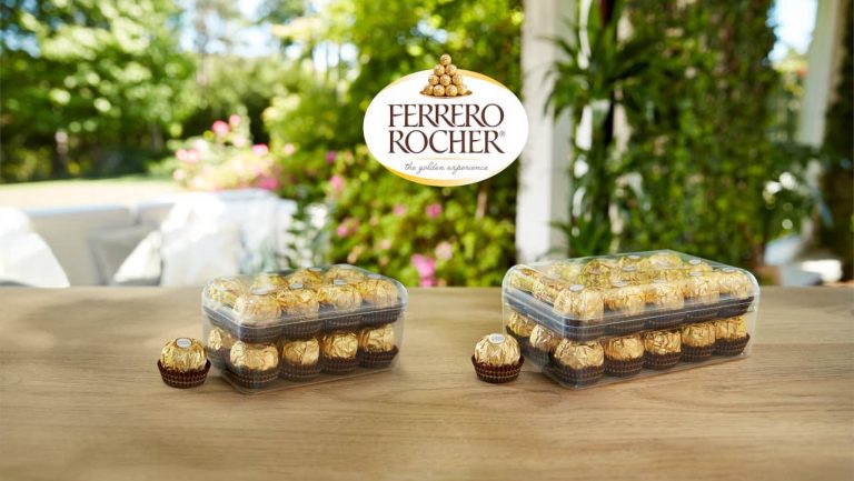 Ferrero Rocher começaram a chegar ao mercado em caixas recicláveis