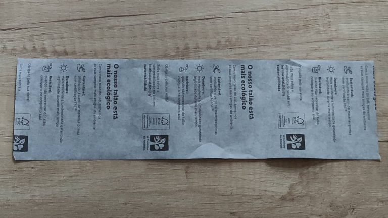 Já repararam nos novos talões do Lidl? São mais ecológicos