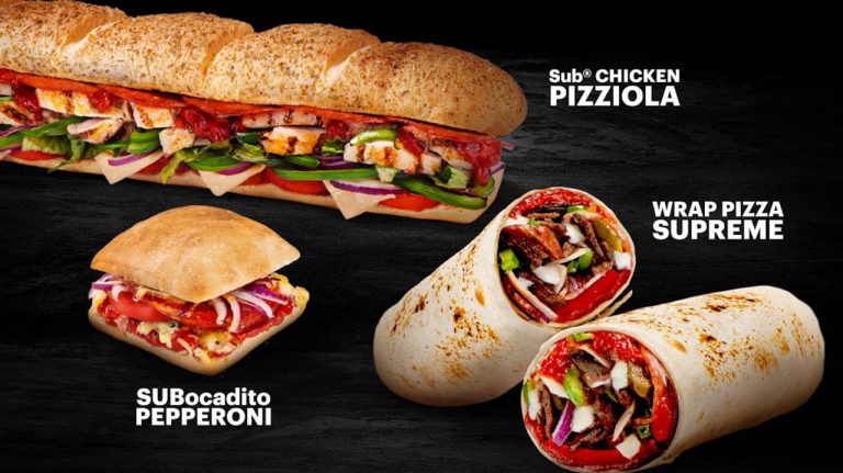 Subway lança uma sub, um wrap e um SUBite inspirados nos sabores de Itália