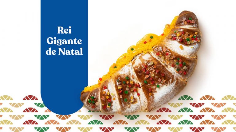 Croissant da Vila tem um versão de Natal do seu croissant gigante