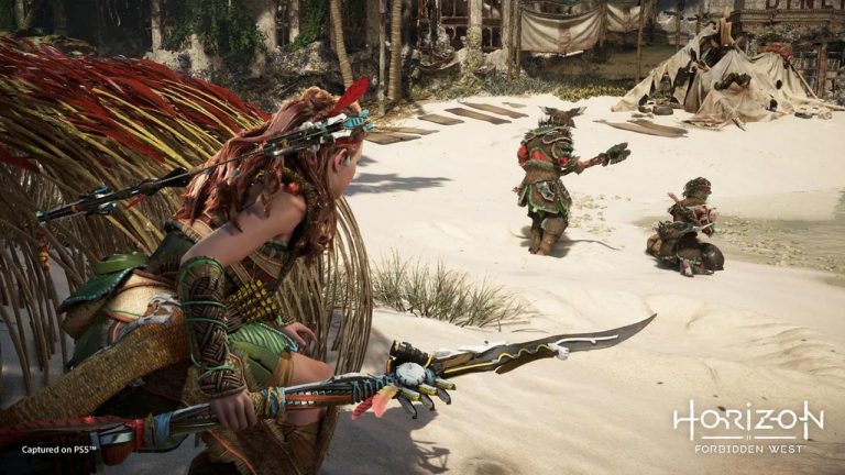 Horizon Forbidden West mostra o combate com incríveis GIFs