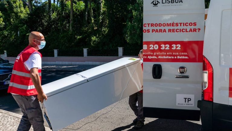 13 freguesias de Lisboa abrangidas pela recolha porta-a-porta de grandes eletrodomésticos