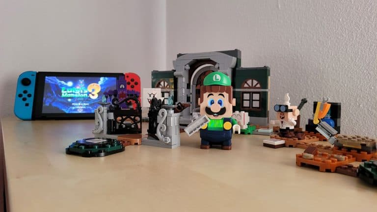 Luigi viaja até uma mansão assombrada nas novas expansões LEGO Super Mario