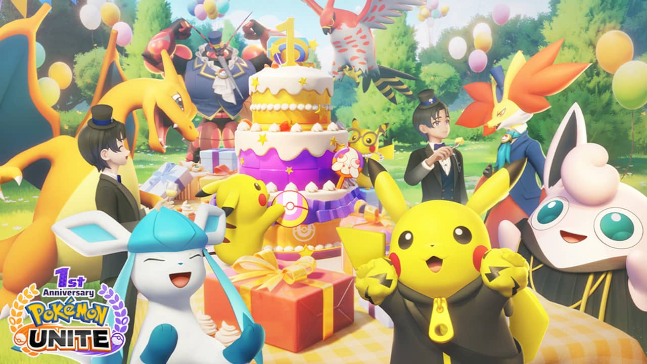 Pokémon UNITE feiert seinen ersten Geburtstag