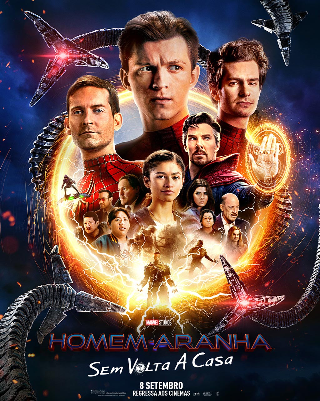 spider man no way home poster