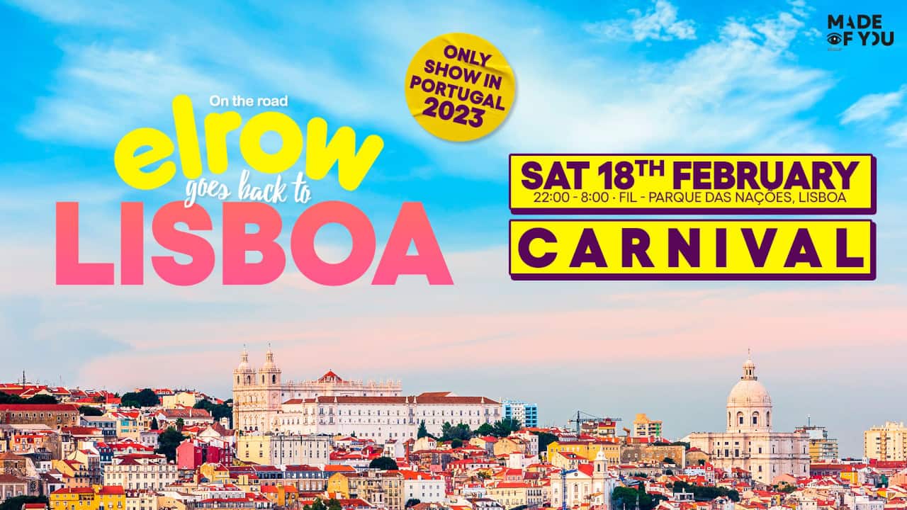 elrow regressa a Portugal e anuncia festival de carnaval em Lisboa