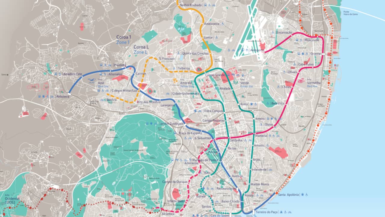 Mapa Do Metro Lisboa M tro Lisboa XFCWK