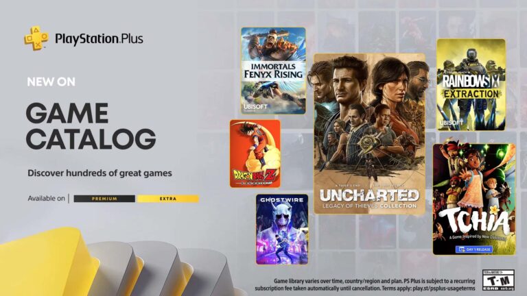 As adições de março ao PlayStation Plus Extra e Premium já estão disponíveis