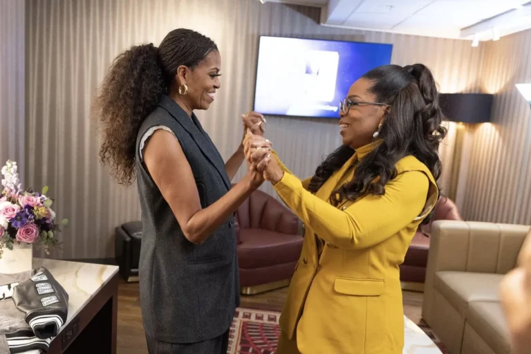 Michelle Obama e Oprah Winfrey