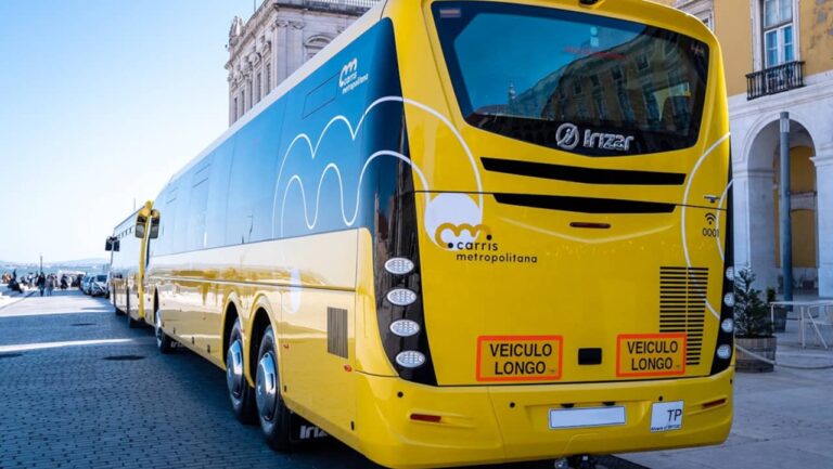 Autocarros elétricos da Carris Metropolitana
