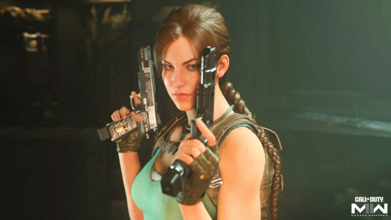 Lara Croft - Call of Duty