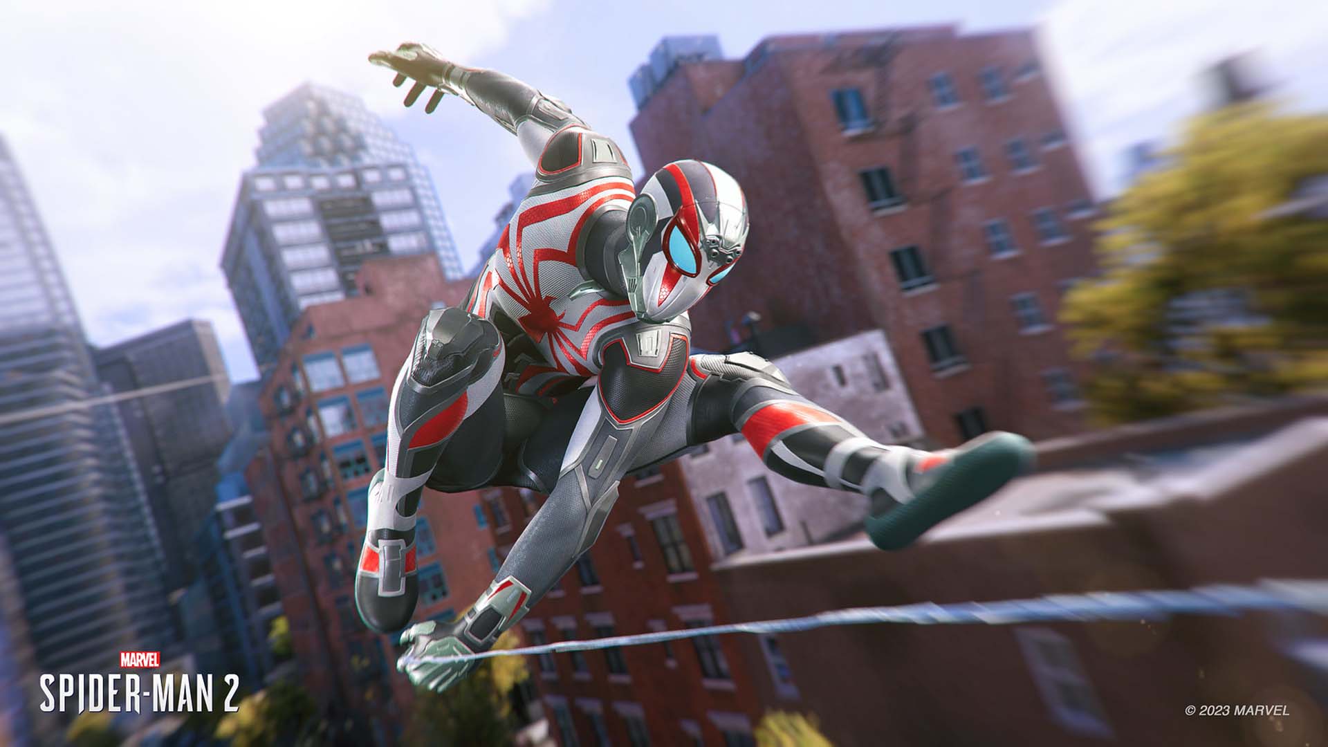 marvels spider man 2 tactical suit desenhado por bend studios