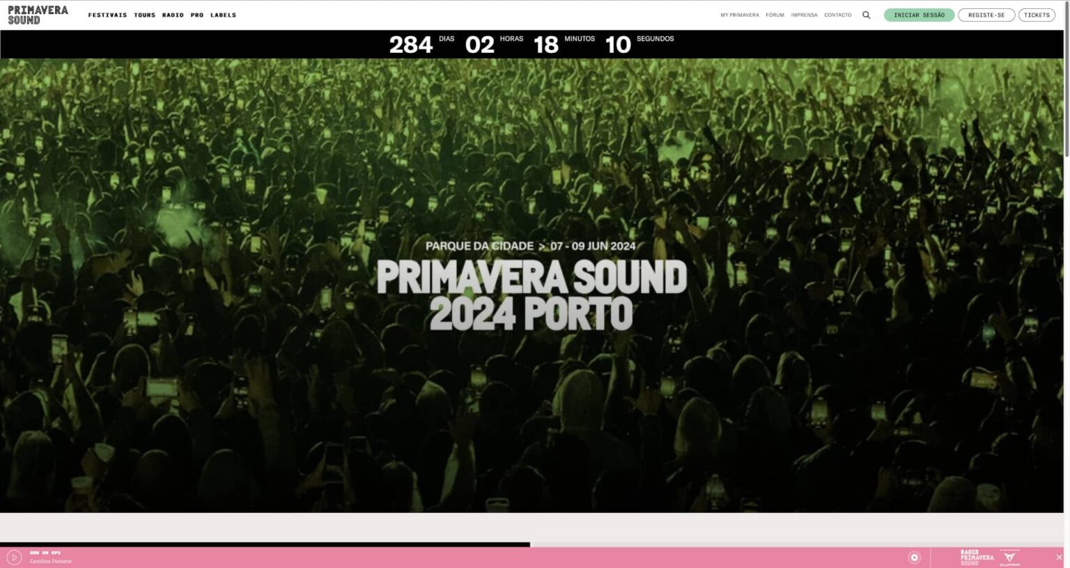Primavera Sound Porto 2024 muda de datas