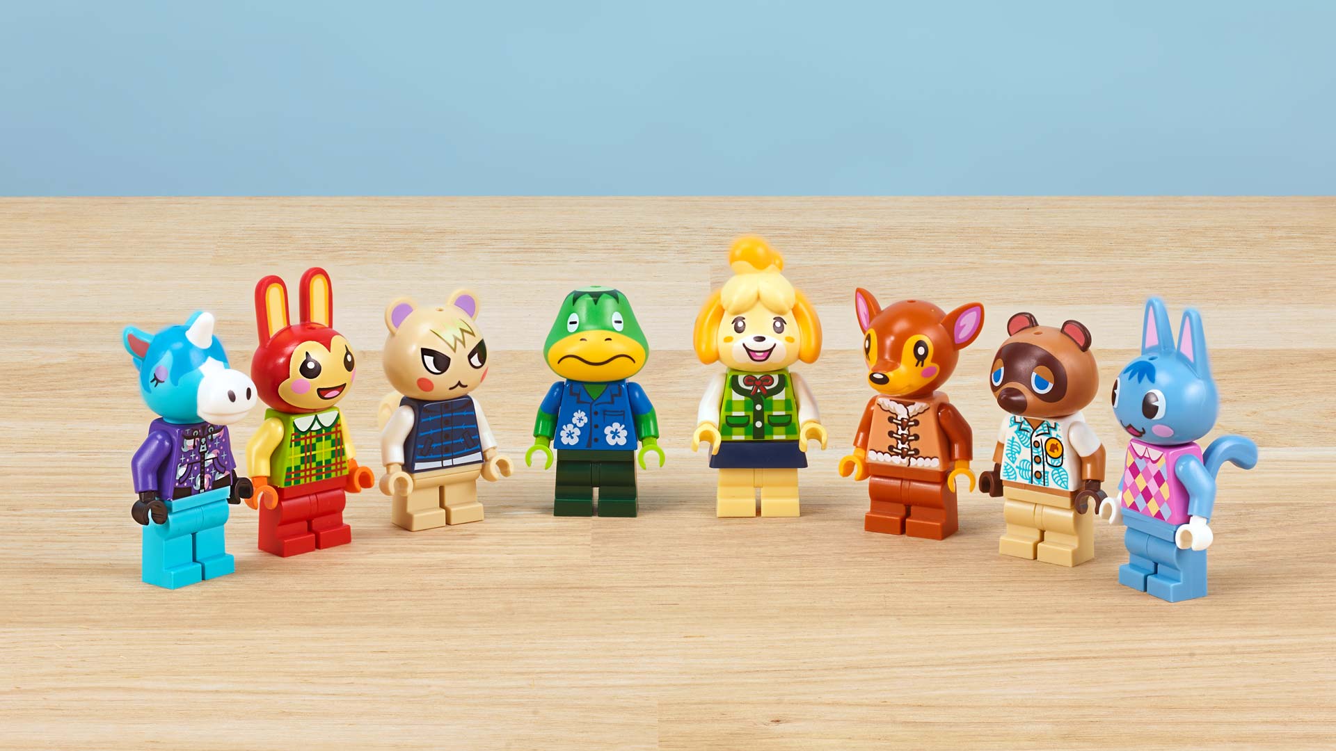 lego animal crossing minifiguras