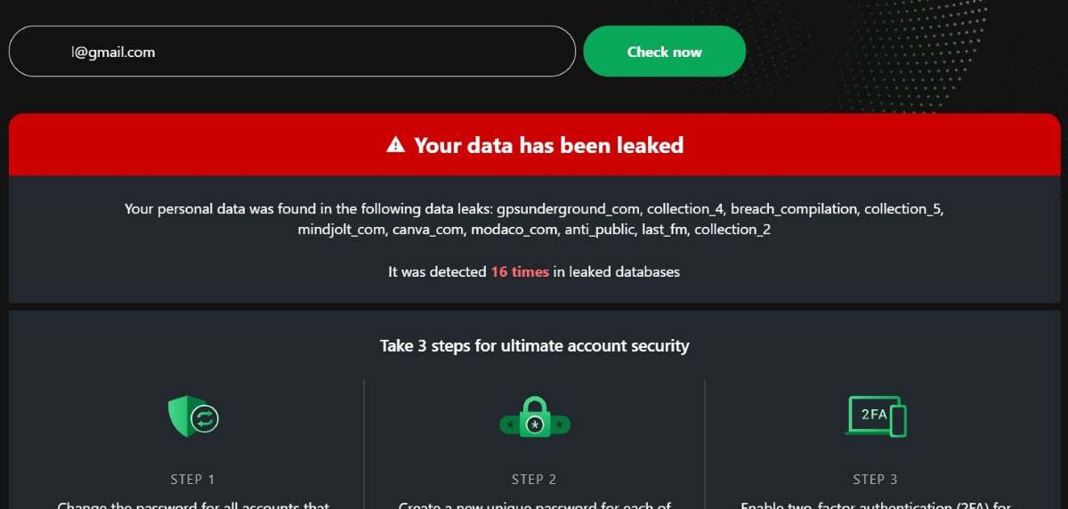 password 