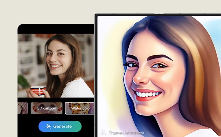 Portrait Studio e Sketch To Image: Conheça os novo recursos do Samsung Galaxy AI 1 Portrait Studio