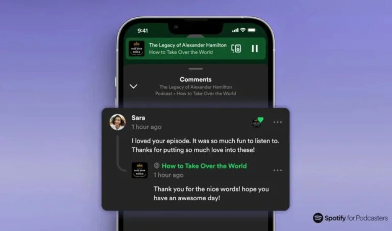 Spotify podcasts