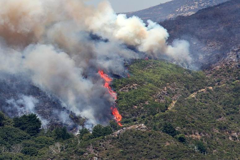 Foguetes foram a causa do Incêndio na Madeira