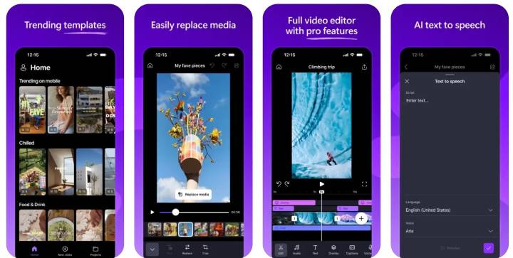 clipchamp ios