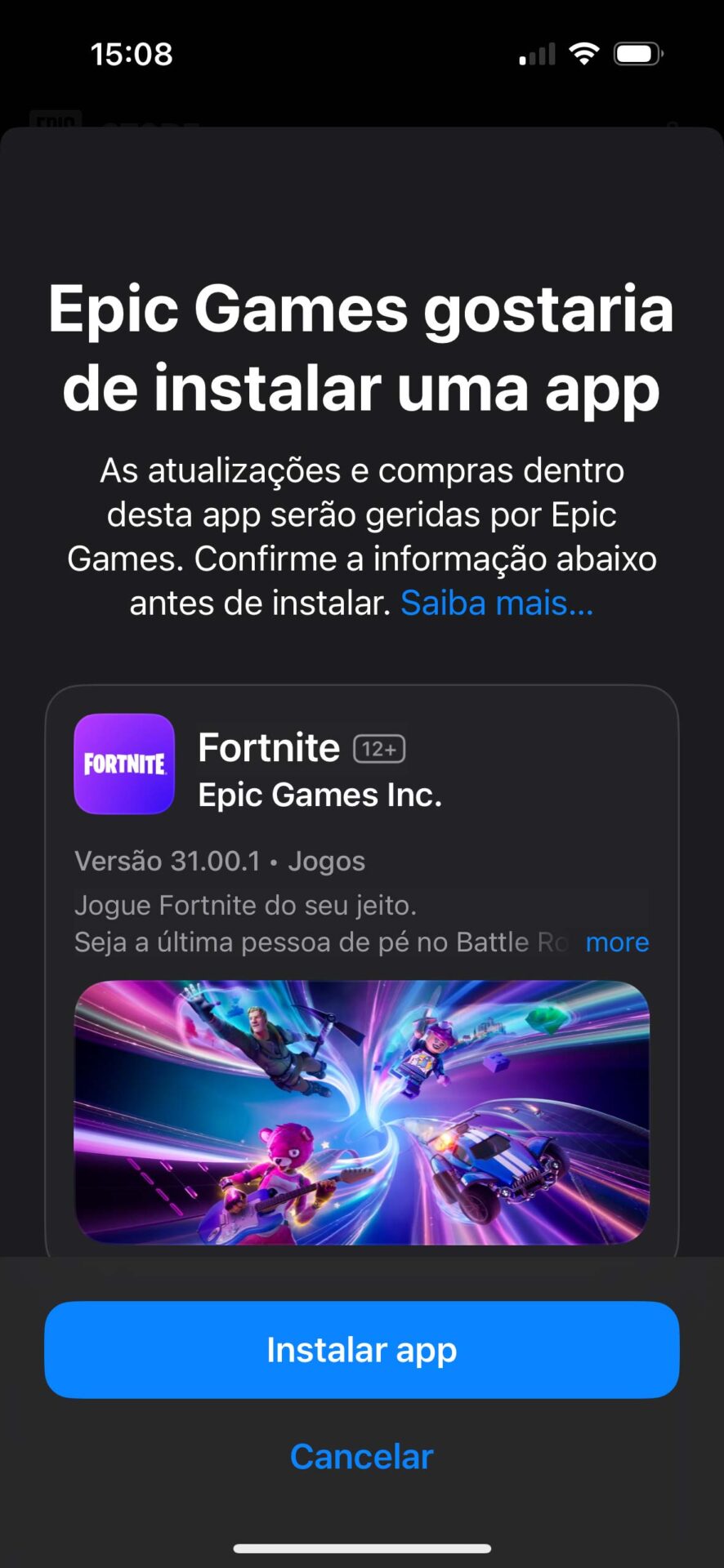 fortnite no iphone 3