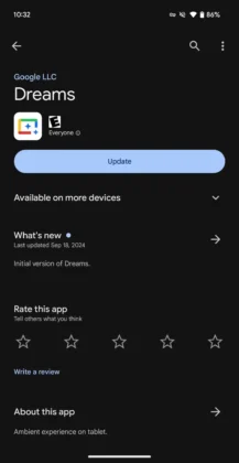 Dreams Pixel Update