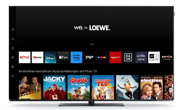 We. SEE oled homescreen DE