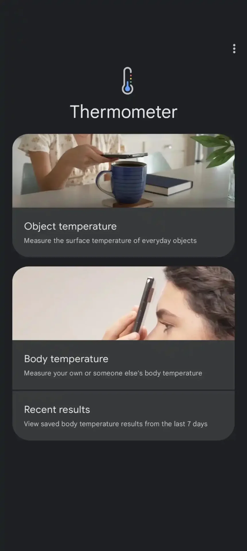 Google Pixel: medição de temperatura corporal está a chegar à Europa 1 jeyt