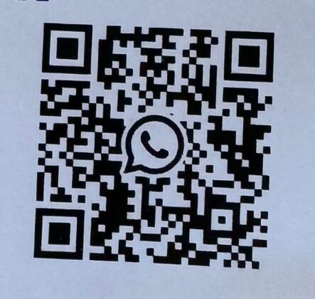 QR Code para grupo do WhatsApp da Loja dos Achados