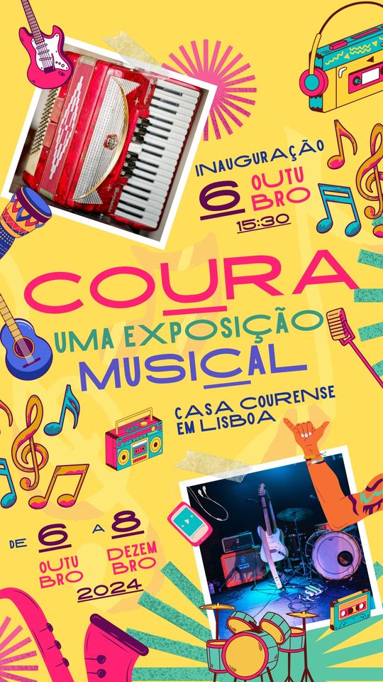 Coura, uma exposição musical