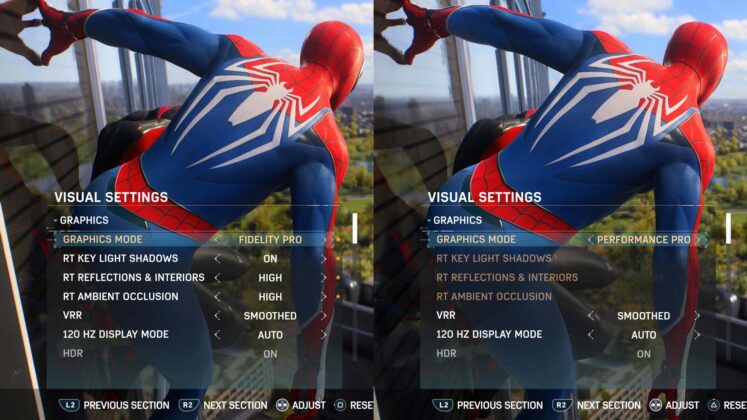 Modos de jogo de Marvel's Spider-Man 2