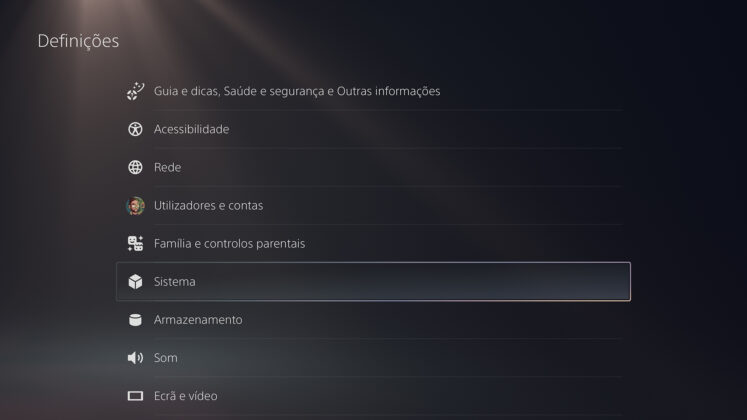 Transferência de dados na PlayStation 5 / PlayStation 5 Pro