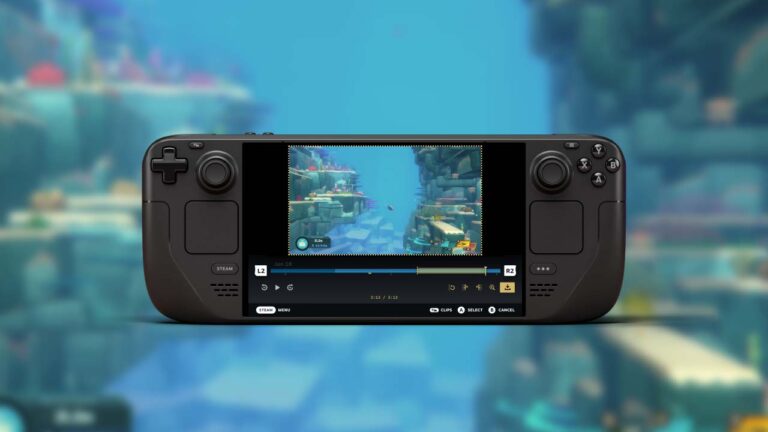 Steam Recording na Steam Deck