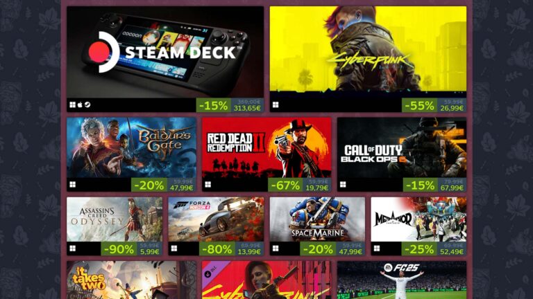 Steam Store Descontos de Outono 2024