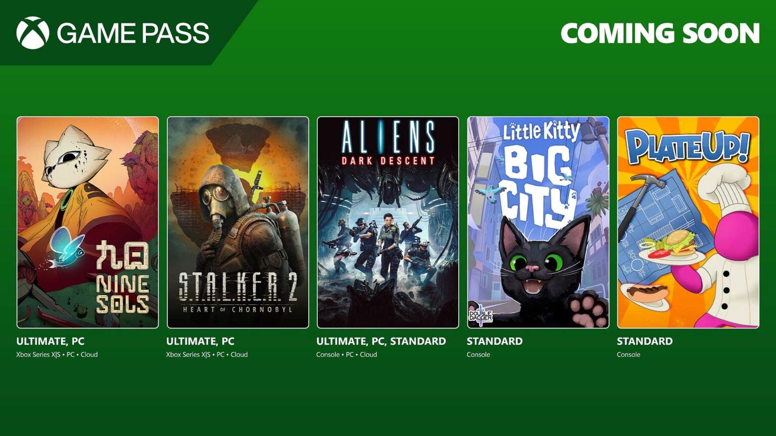 xbox game pass novembro 2