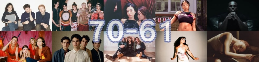 100 melhores músicas de 2024 - do número 70 ao 61