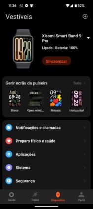 Smart Band 9 Pro - Mi Fitness