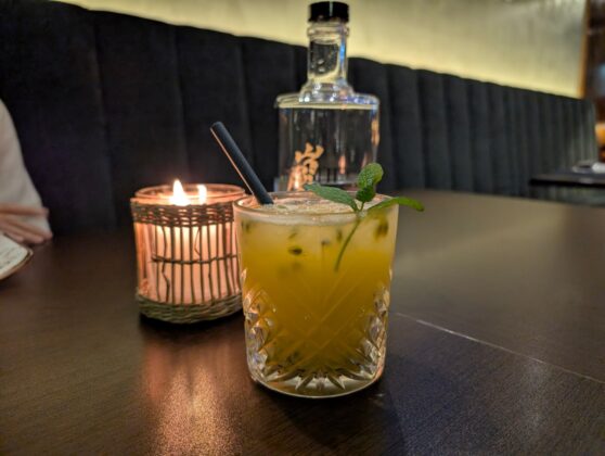 arashi sushi bar cocktail maracuja